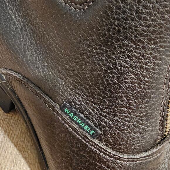 Heritage Breeze Brown Zip Paddock Boot Size 7.5 - Picture 3 of 9